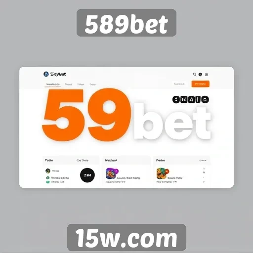 usabilidade e design do site 589bet